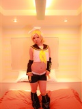 [Cosplay]  Vocaloid - Hot Kagamine Rin Naked(3)